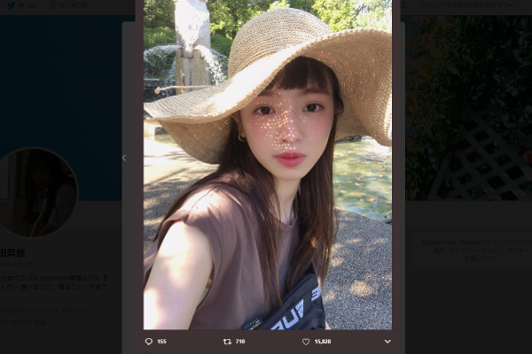 「可愛いコは何をしても可愛い！」 “白目変顔”がマイブームの「Seventeen」専属モデル・横田真悠