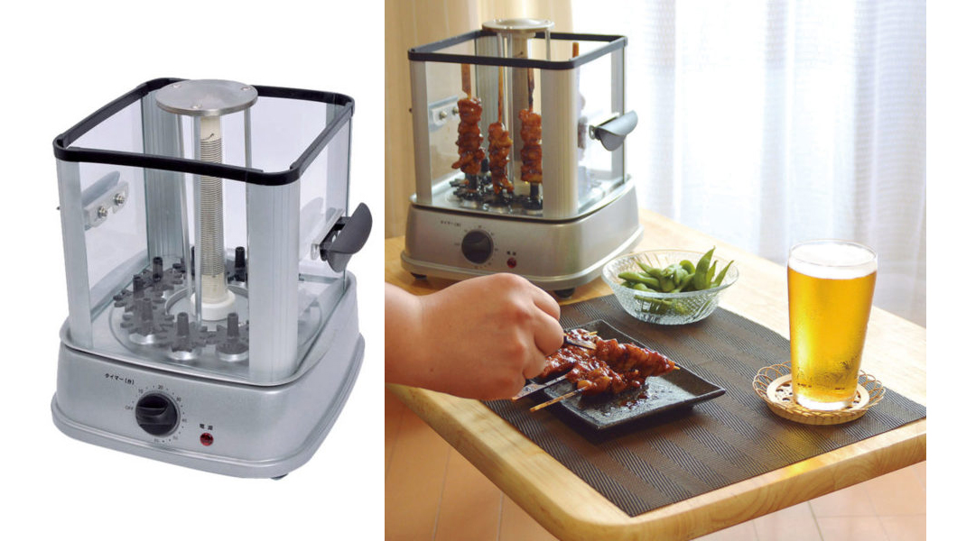 テーブルで使う「回転焼き鳥器」も出た! たのしい「卓上調理家電」8選