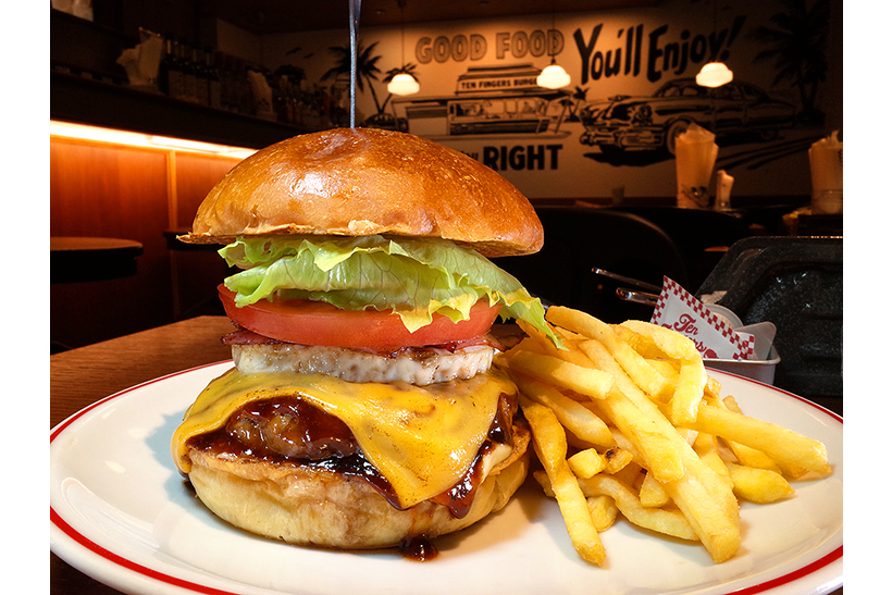 シンプル×ロープライス×良質食材「TEN FINGERS BURGER」がグルメバーガー新時代の到来を告げる!!