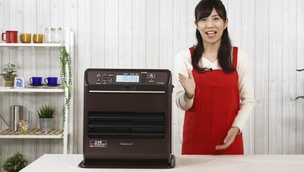 5分で「石油ファンヒーターの常識」が変わる! 「語り口が心地よい」実演販売士「ダイニチ SGXタイプ」を動画でプレゼン