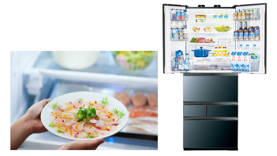 冷蔵庫が「熟成庫」になる!? 肉・魚の旨みがアップする東芝の新「VEGETA」