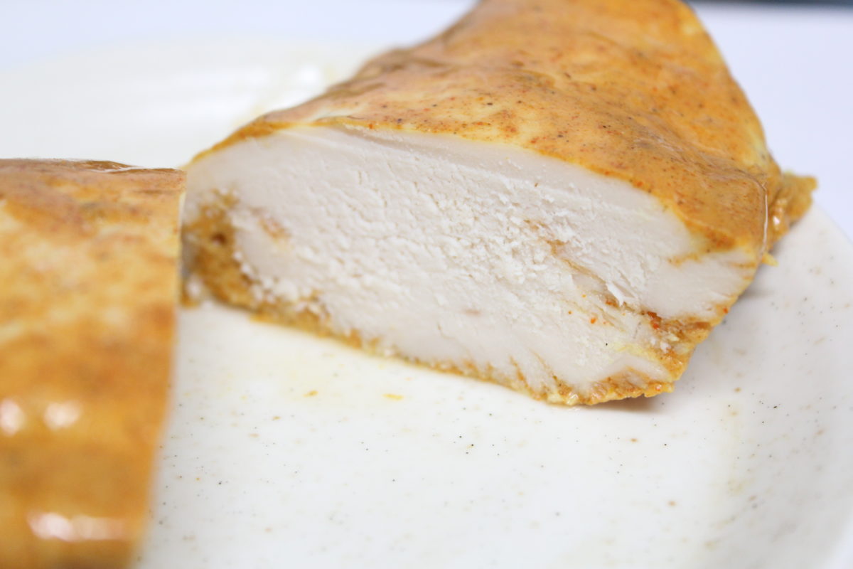 サラダチキン断面