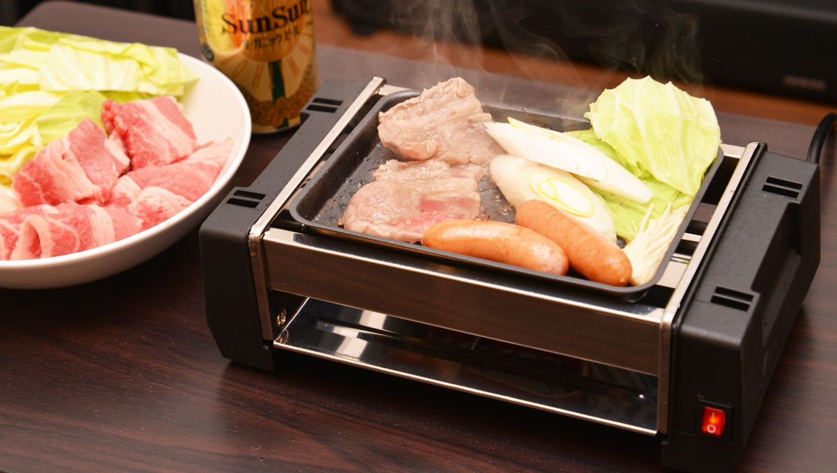 拝啓「肉食ぼっち様」。3480円サンコー「卓上ひとり焼肉プレート」で「贅沢な時間」をどうぞ