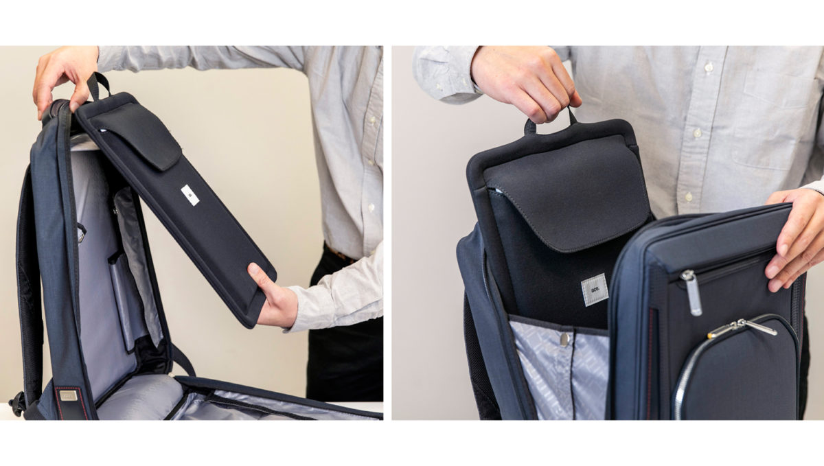 吊って浮かせて傷つけない! 「PC最優先」で考えたビジネスバッグ発売
