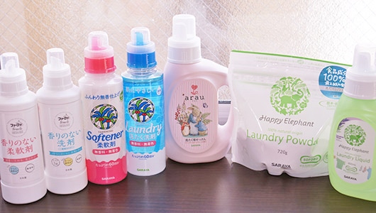 使って確かめた! 香りが気になる人にオススメしたい“無香料/微香性”の「洗濯洗剤&柔軟剤」