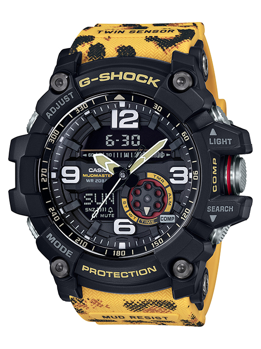 【G-SHOCKバイブル】陸の覇者・ヒョウを想起したアニマル柄が男らしさを演出！ ――G-SHOCK「マスターオブGシリーズ」