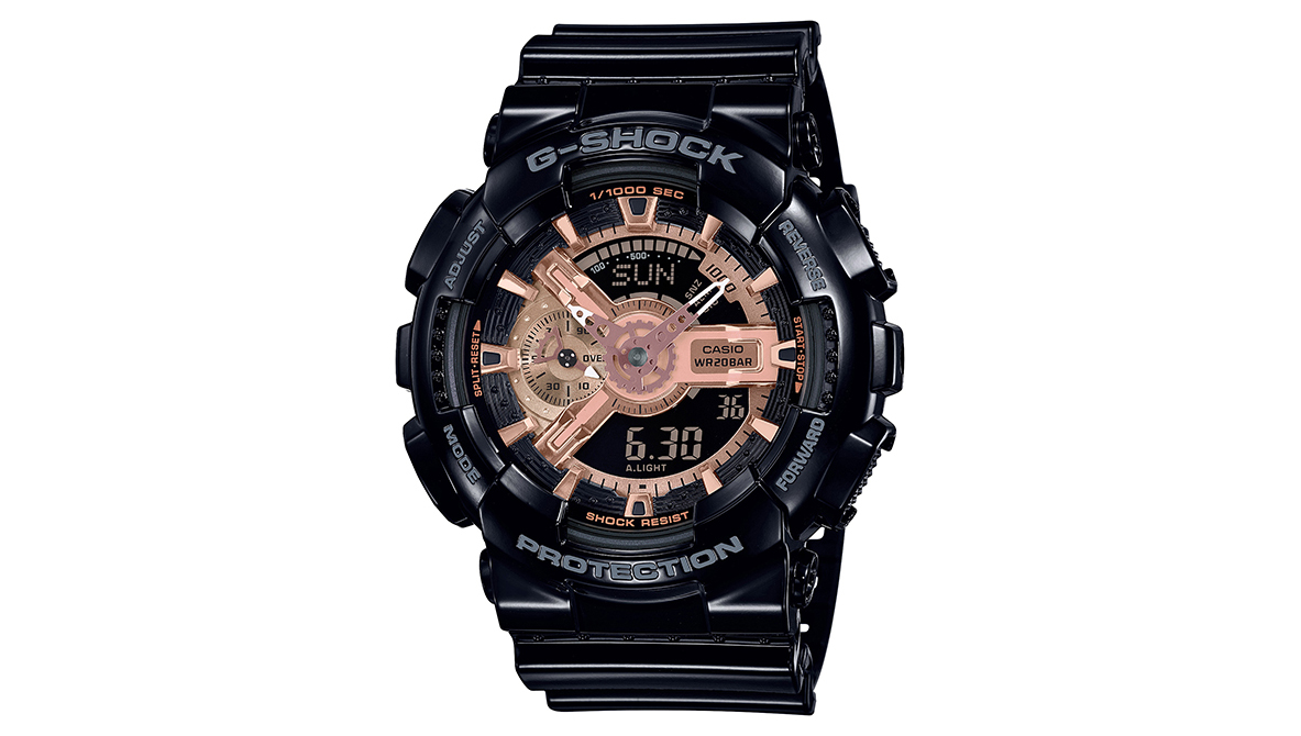 【G-SHOCKバイブル】ローズゴールドの文字盤がアクセント！ ストリートファッションにぴったりの個性あふれる1本