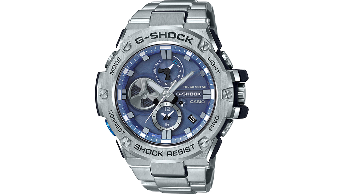【G-SHOCKバイブル】ビジネスシーンにもぴったりはまる知的な爽やかブルー