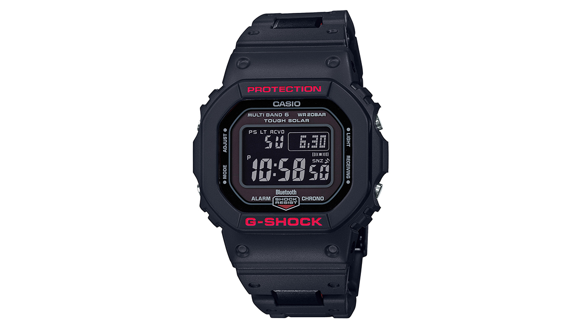 【G-SHOCKバイブル】 新構造のバンドを採用したスクエアデザインの5600シリーズ