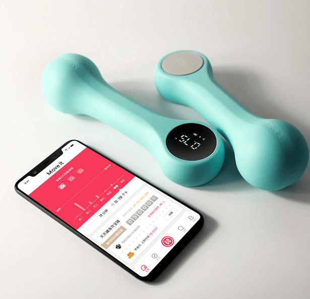 ダンベルにもIoT！ “スマートダンベル”『MOVE IT』でスマートにエクササイズ