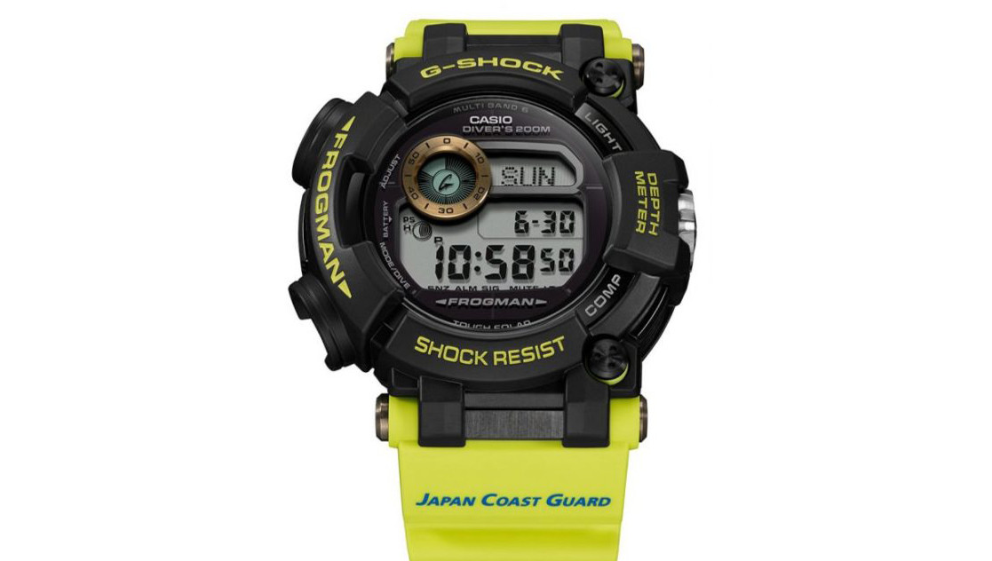 【G-SHOCKバイブル】創立70周年を迎えた海上保安庁とコラボ！ タフネスが共鳴した、高性能ダイバーズウオッチ『GWF-D1000JCG』