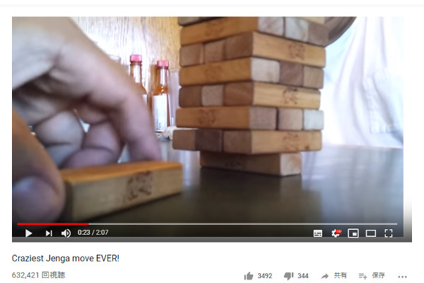 【必見オモシロ動画】そこを抜き取るの!? クレイジーなジェンガニストの神業に驚愕