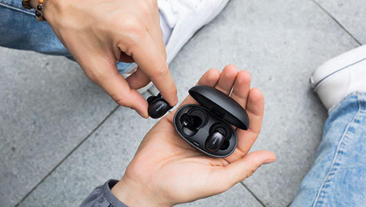 LDSアンテナで通信が途切れにくい! 1MOREブランド初の完全ワイヤレスイヤホン「E1026BT-I」