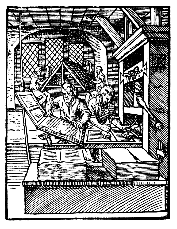 Letterpress-printing