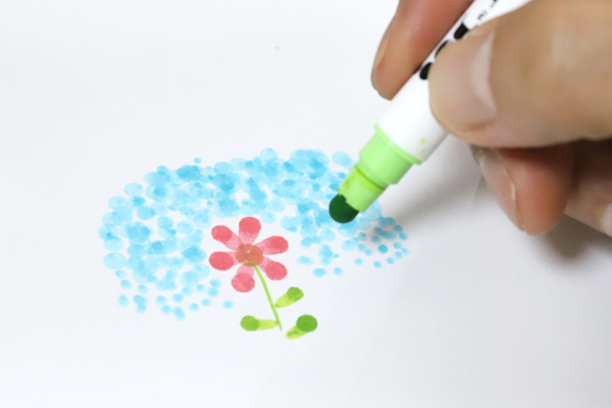 ↑花びらや葉っぱもこのとおり、簡単！ 子どもでも数分やればコツが掴めるだろう