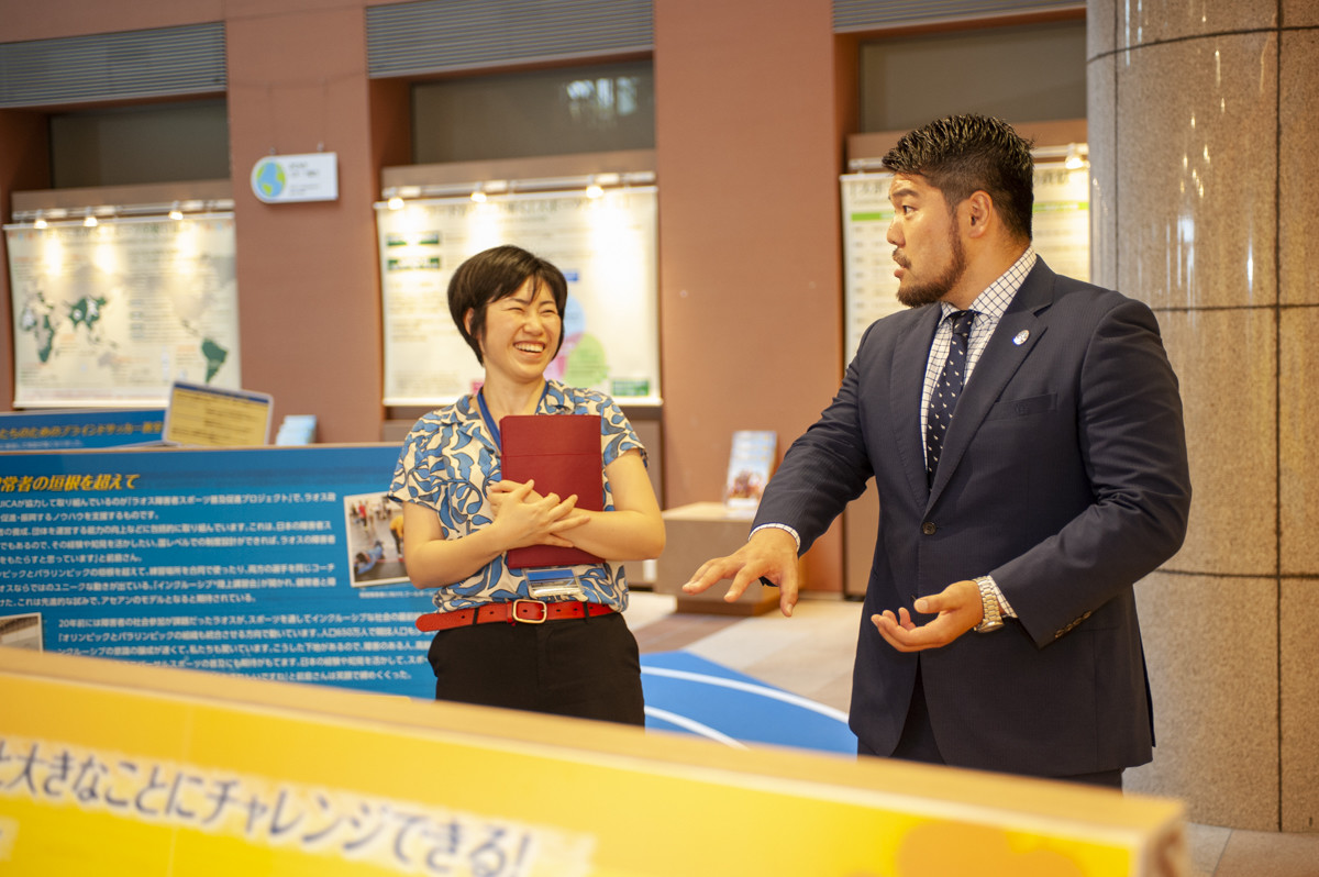 【畠山健介✕JICA その1】ラグビーだけじゃない、スポーツによる国際貢献を探る！