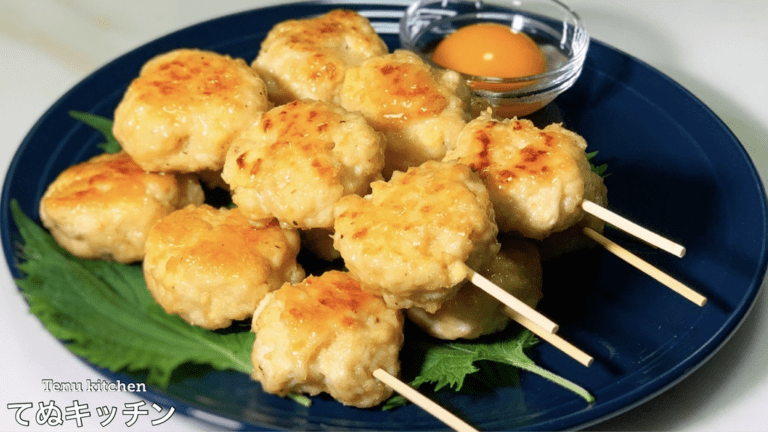 【出張てぬキッチン】安い！美味しい！ヘルシー！『鶏胸肉と豆腐の甘辛つくね』の作り方