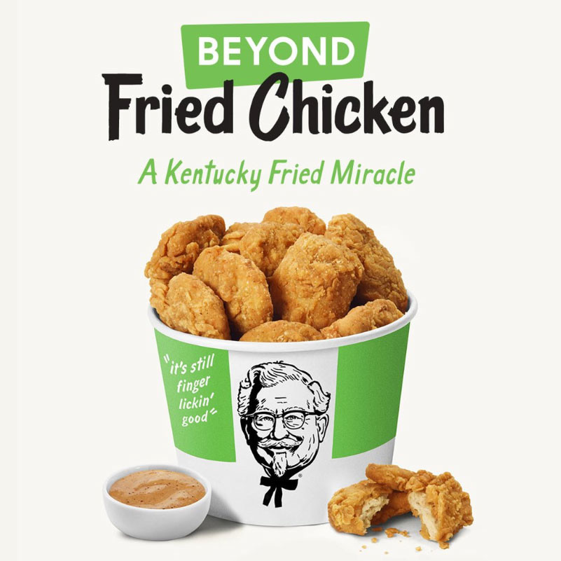 米KFCが代替肉の試験導入開始! 「菜食メニュー」を増やす世界のファストフード店