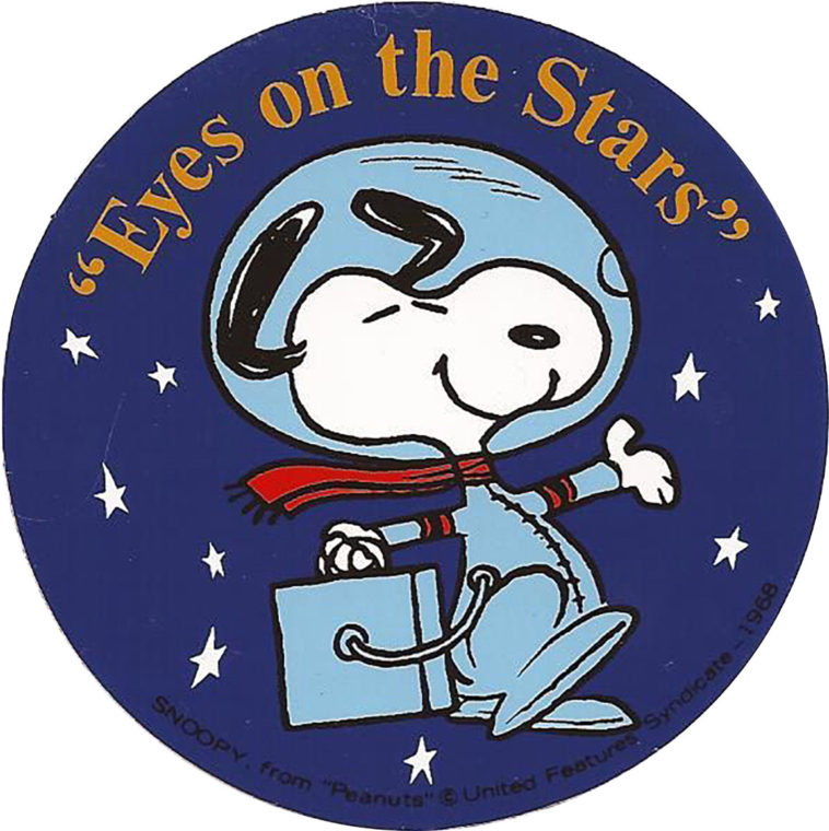 月に行った最初のビーグル犬! NASAとスヌーピーが「月面着陸50