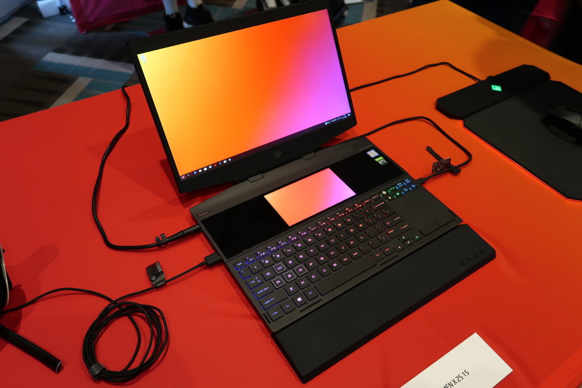 ゲーミングノートPC「OMEN X 2S 15」は、実にギミックが効いている。編集部の大好物でした