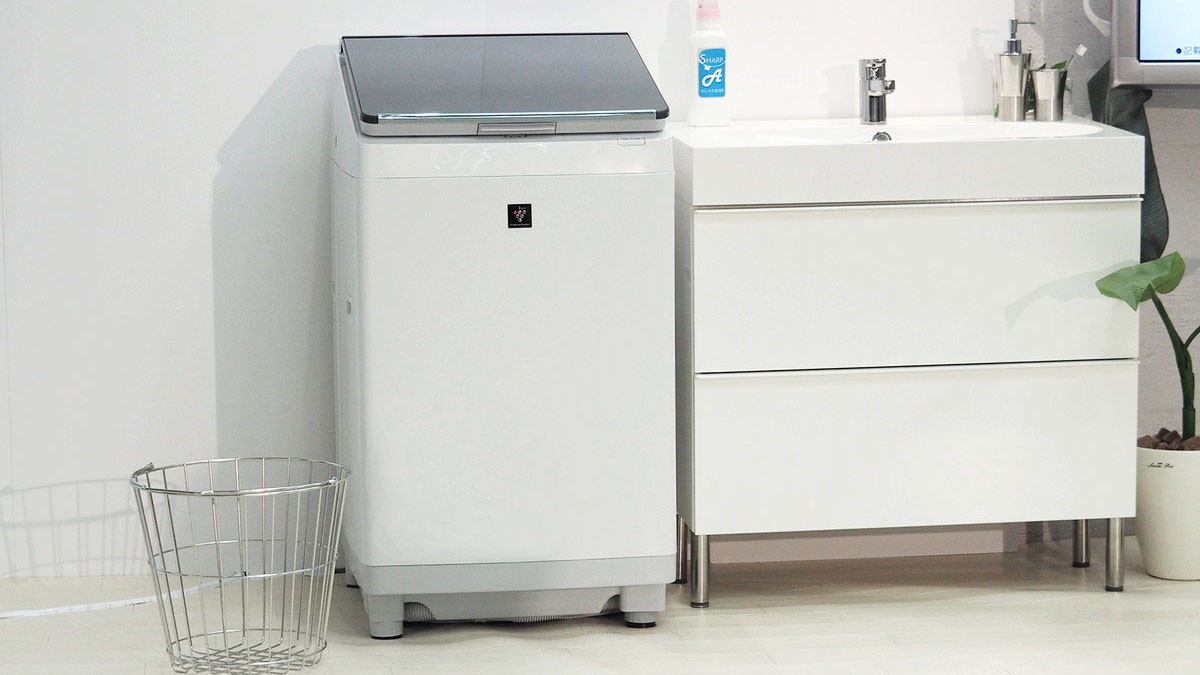 独自技術を「これでもか」と投入! 「タテ型洗濯機ではシャープが抜けている」と実感させたスマホ連携モデルを詳しく解説