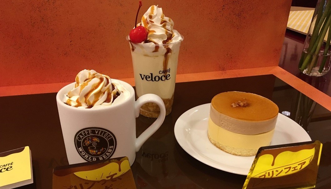 プリン党はベローチェに集合! 3つの限定メニューが味わえる「プリンフェア」7日より開催