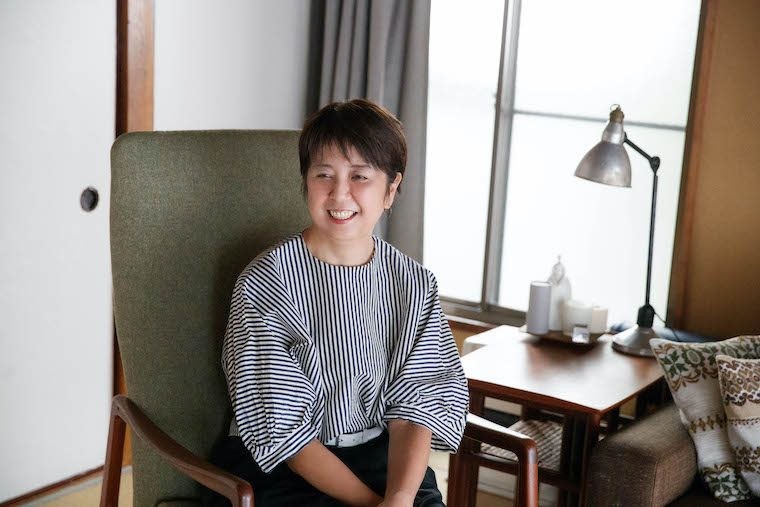 ↑『丁寧に暮らしている暇はないけれど。』著者の一田憲子さん