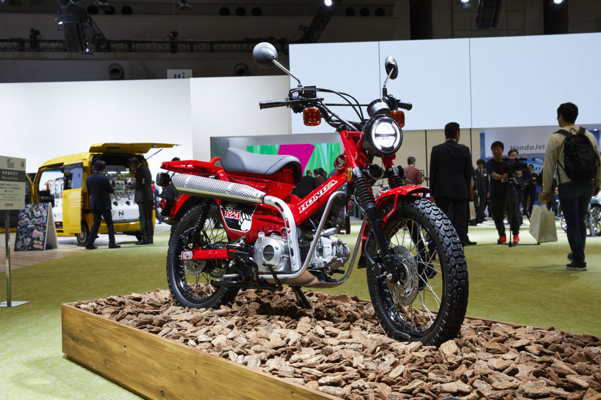 ついにベールを脱いだ新作「ハンターカブ」。ホンダが本気を出すとこうなる!?