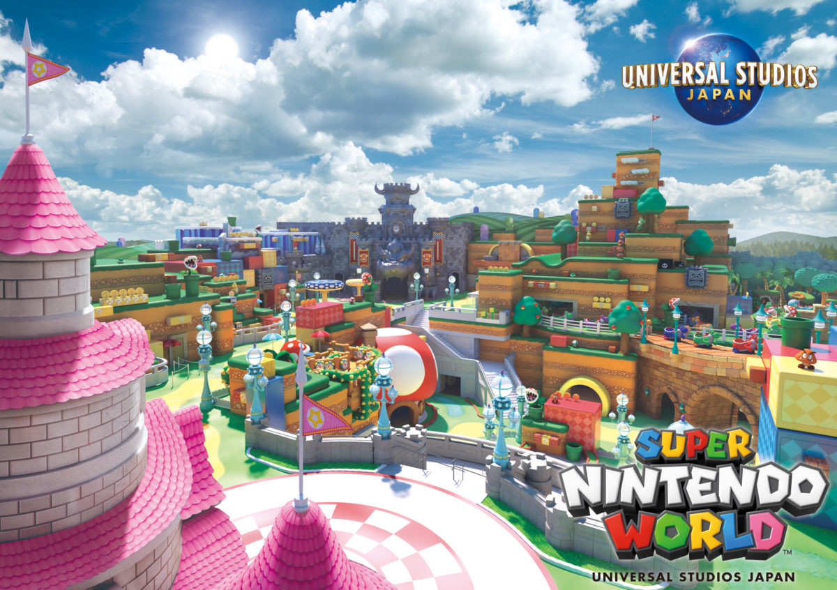 世界初、USJに“任天堂の世界”が出現！ 「SUPER NINTENDO WORLD」新ビジュアルが公開