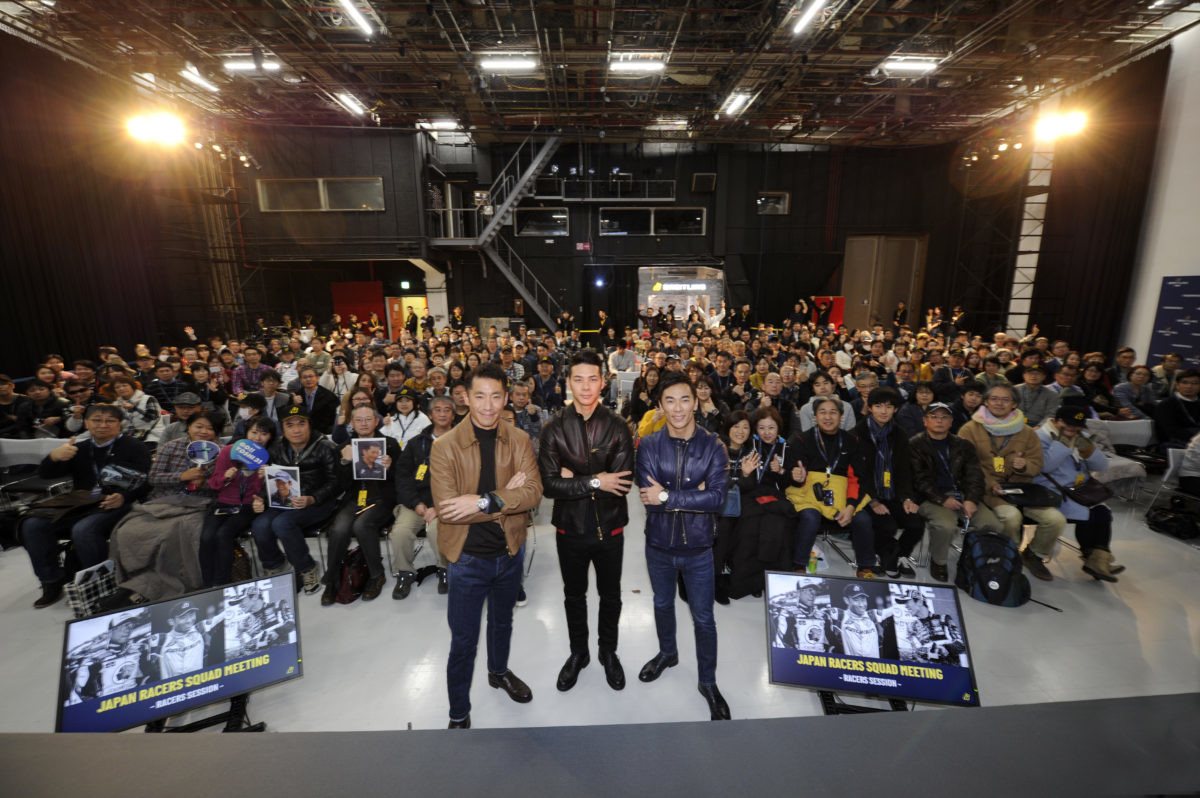 室屋義秀、佐藤琢磨、中上貴晶ーーブライトリング「JAPAN RACERS SQUAD MEETING」のトークショーで感じたこと