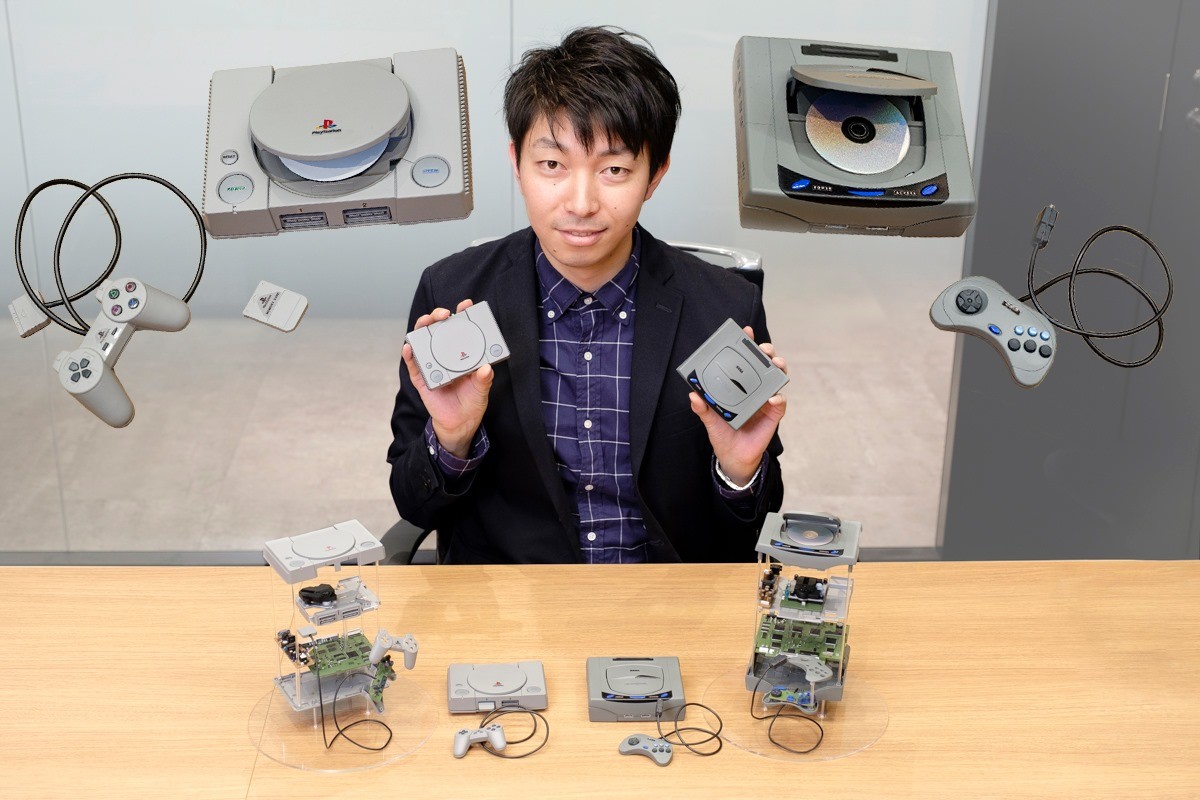 リバイバル商戦に新機軸！ バンダイがPlayStation™/セガサターンを「プラモ化」するに至った熱い想い