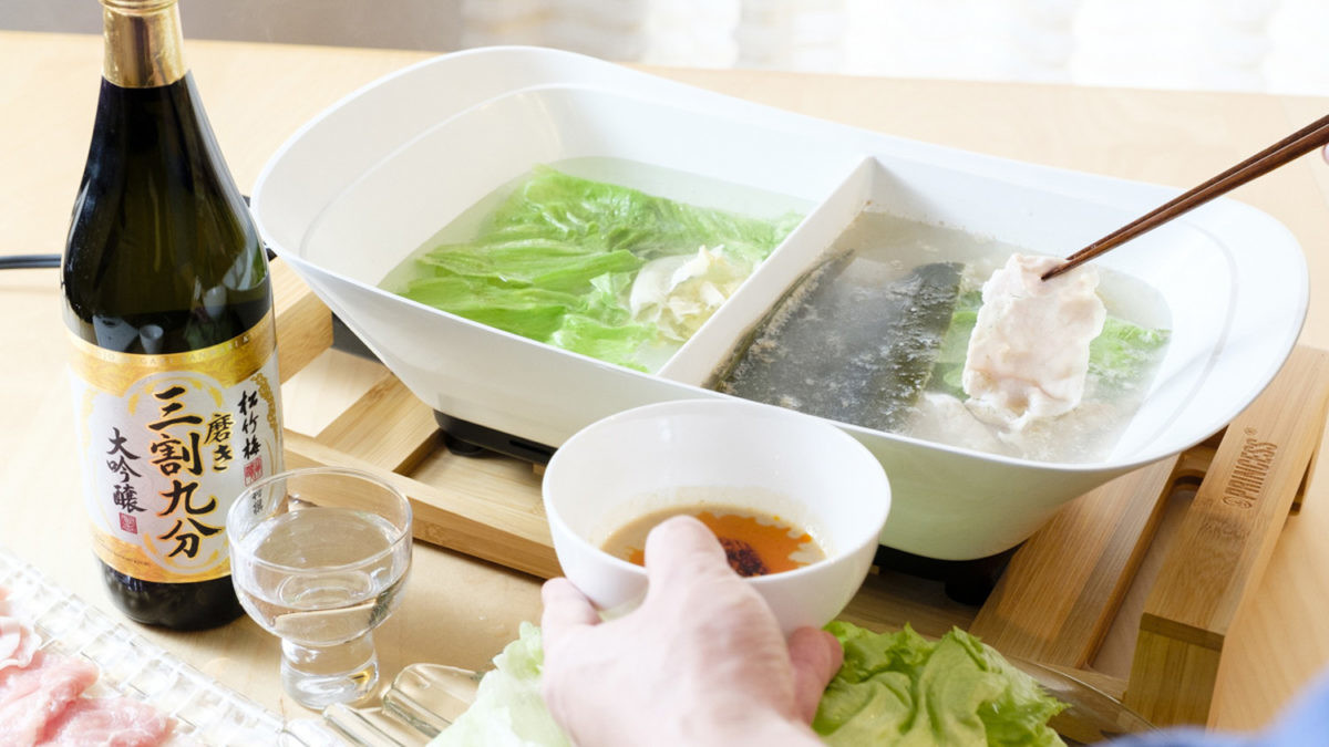 冬はやっぱり鍋が一番! 最新調理家電で「お酒に合う鍋料理」を作る噺