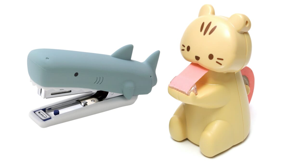 可愛いくせに割とやる。動物モチーフの文房具たちがおじさんのハートもわしづかみ！