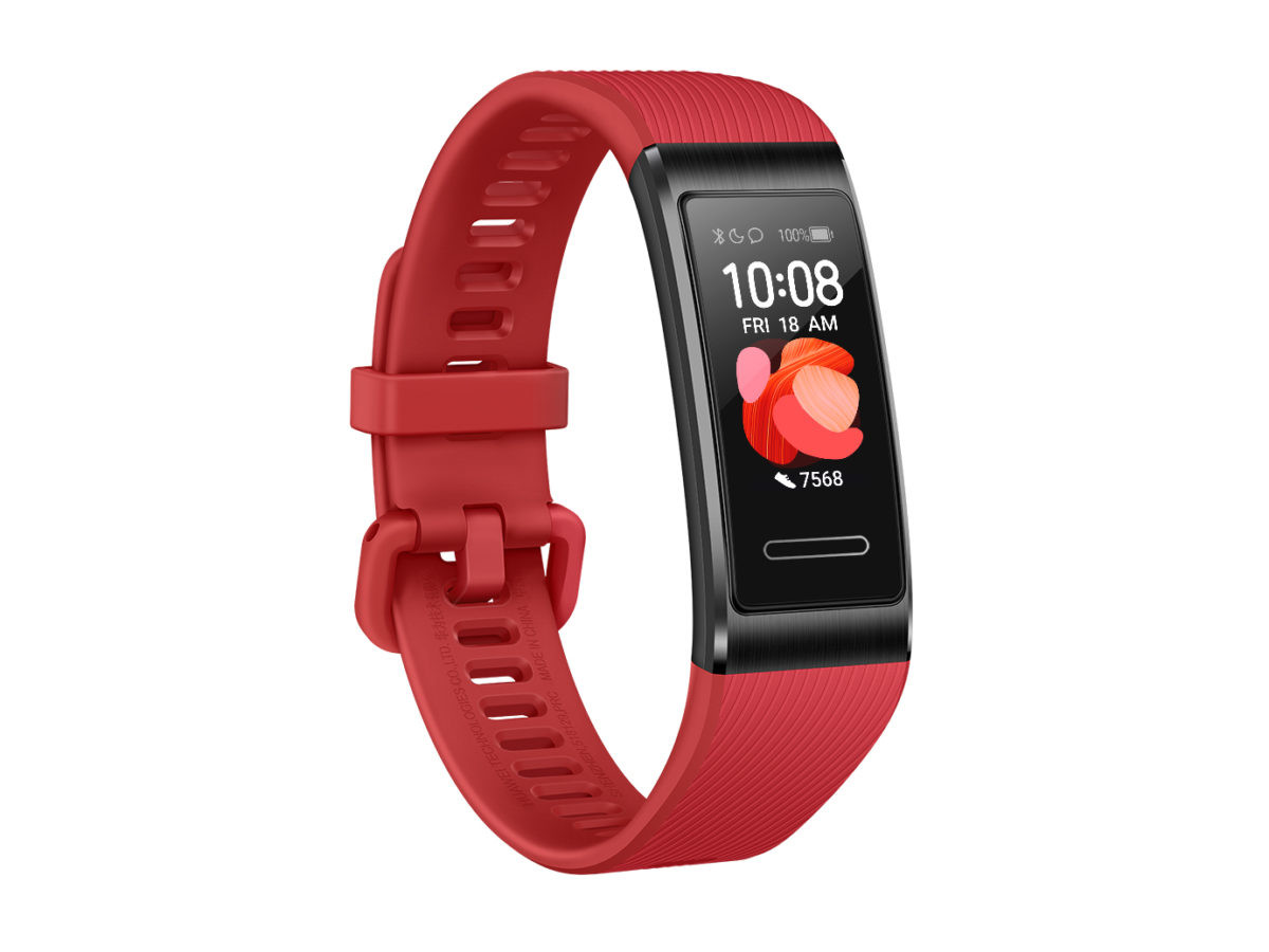 スマホがなくてもトラッキングOK！ GPSを内蔵した「HUAWEI Band 4 Pro」