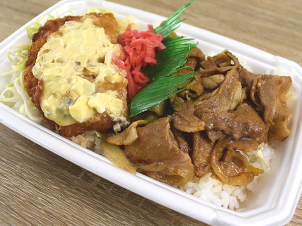“肉×肉”の贅沢コンビ！ ご飯がめちゃくちゃ進む!! ほっともっと「チキン南蛮＆しょうが焼きコンビ弁当」