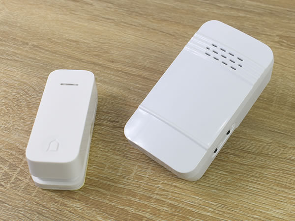 どこにでも設置できる！ 電池を使わない「ワイヤレスチャイム 押ボタン・受信器セット」レビュー