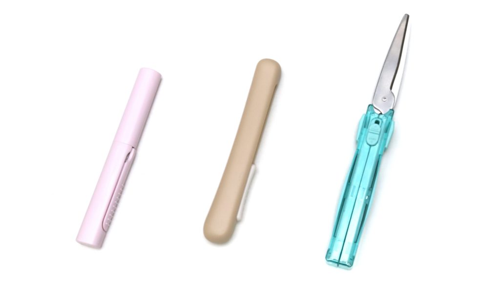 どれが切れる？どう使う？ 最新ポータブルハサミ（ツイッギーポーチ/サクサポシェ/G-SLIM）を使い比べてみた