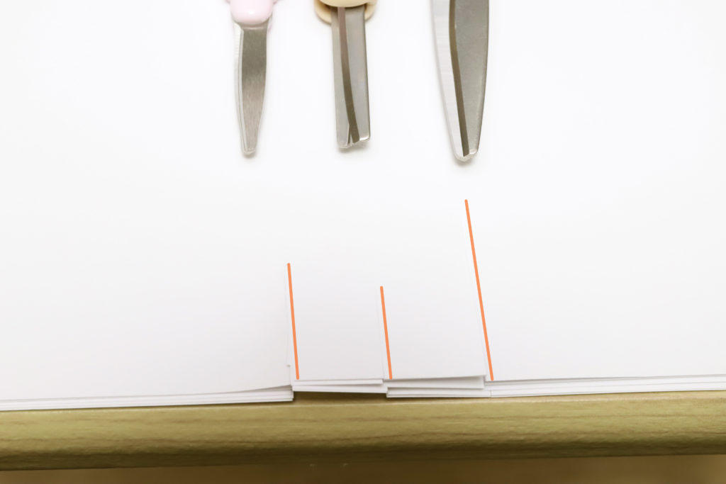↑差が出たのは8枚重ね切り。サクサポシェは薄い刃が歪む感じがして、切れ味が落ちた