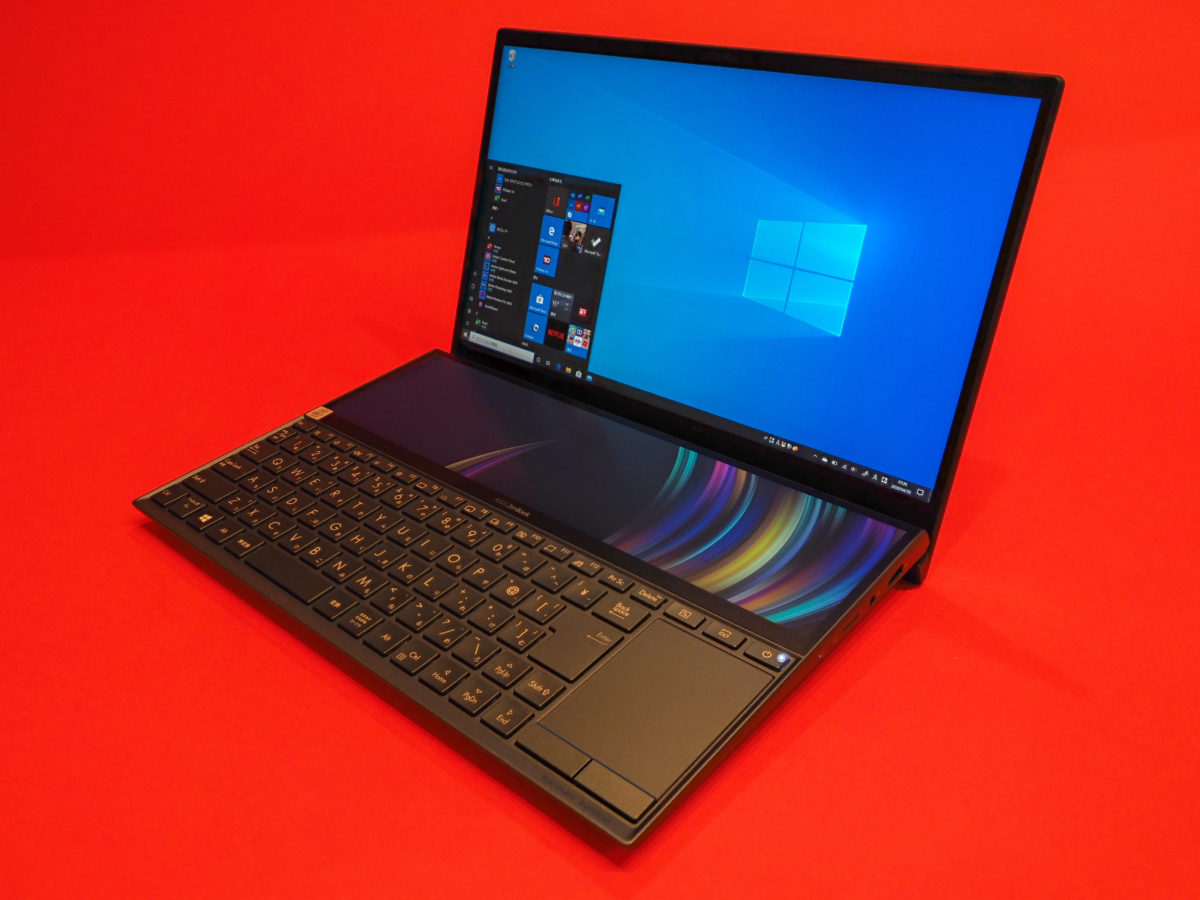 ASUSの2画面ノートPCに新たな選択肢。お手頃価格の14型モデル「ZenBook Duo」レビュー