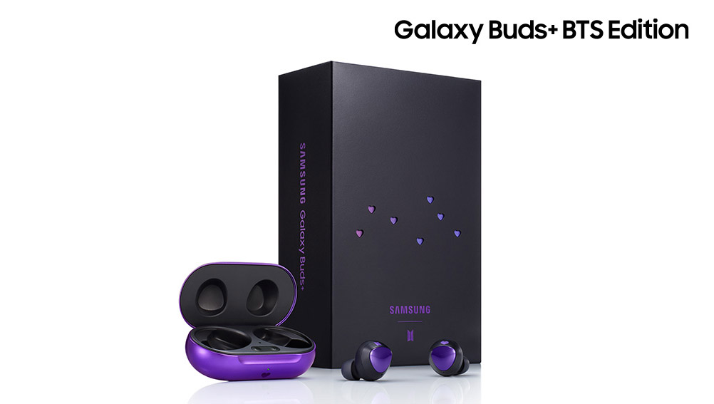 BTSファン必見の仕様が満載! Galaxy×BTSのコラボイヤホン「Galaxy Buds+ BTS Edition」が予約受付開始