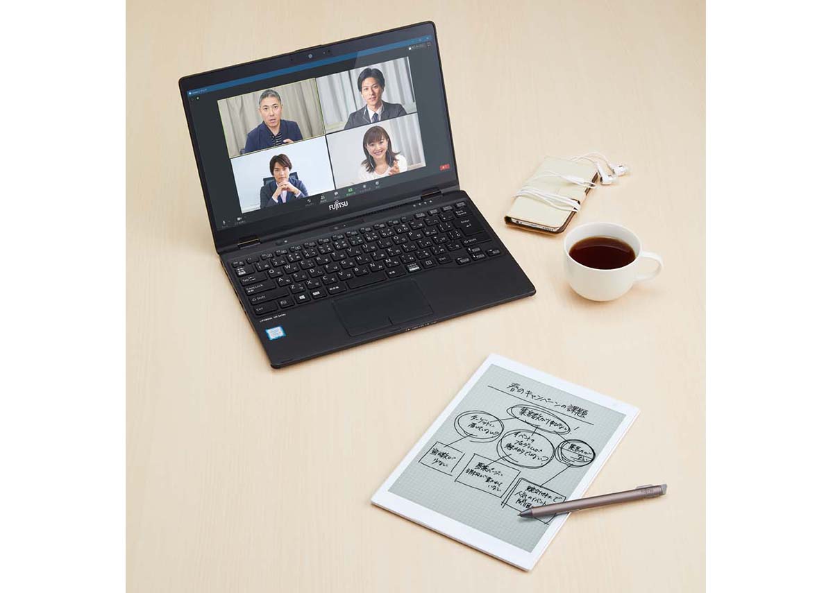 With/Afterコロナのビジネスシーンではコレがマストアイテム！ LIFEBOOK  UH78とクアデルノが働き方を変える
