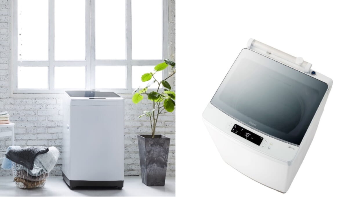 ガラストップと洗剤自動投入つきで7万円台! 才色兼備のファミリー向け洗濯機が登場