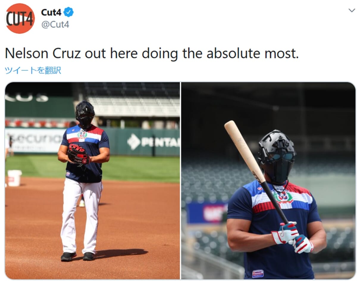 これは欲しいかも！ クール系からコスプレ風まで。プロスポーツ選手の個性的なマスクあれこれ