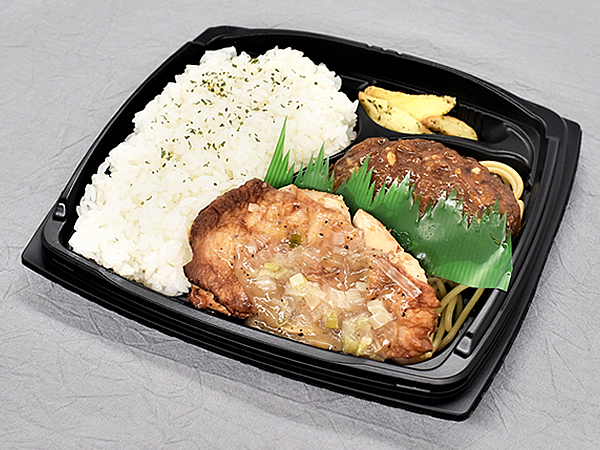 シリーズ最強商品!? セブンの「まんぷく！ ハンバーグ＆ねぎ塩チキン弁当」が禁断の美味しさ