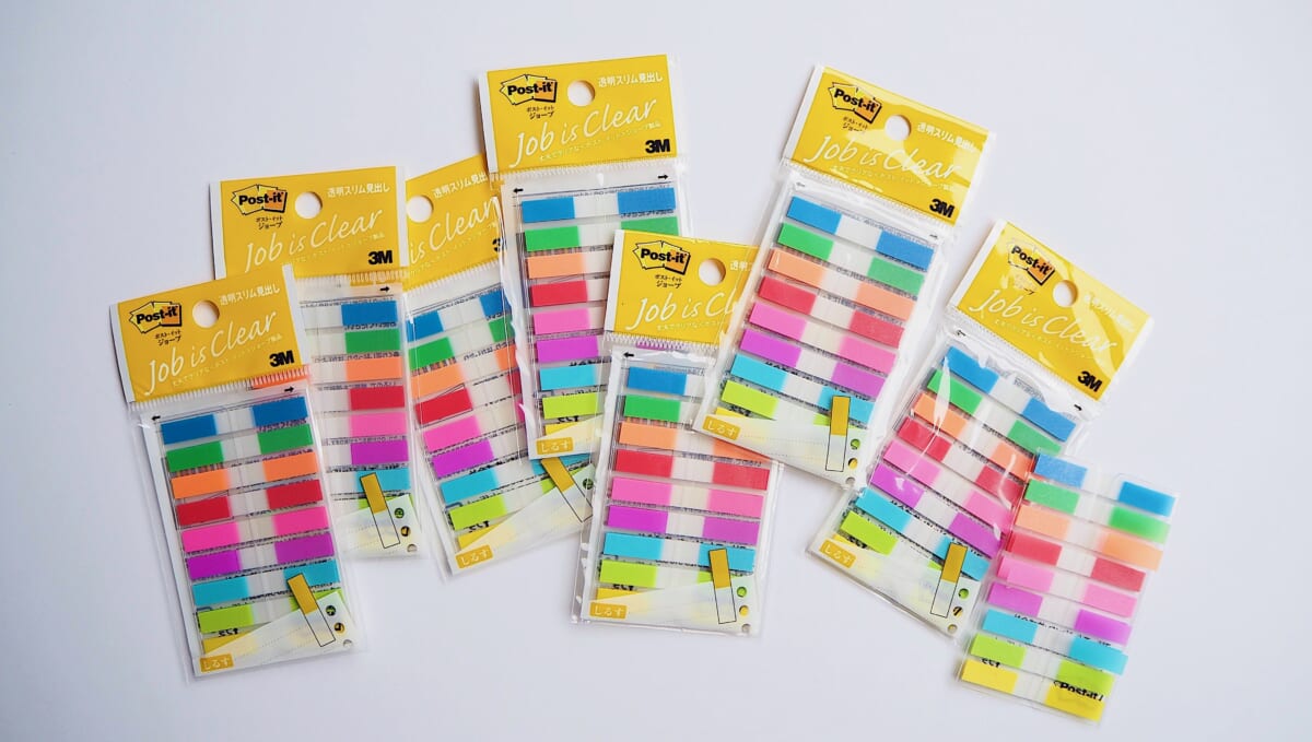 【菅未里の自腹買い文房具】3Mのフィルム付箋＆インデックスを学生時代から指名買いする理由