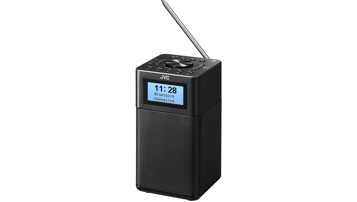 Bluetoothスピーカーとしても使える! JVCのワイドFM対応ラジオ「RA-C80BT-B」