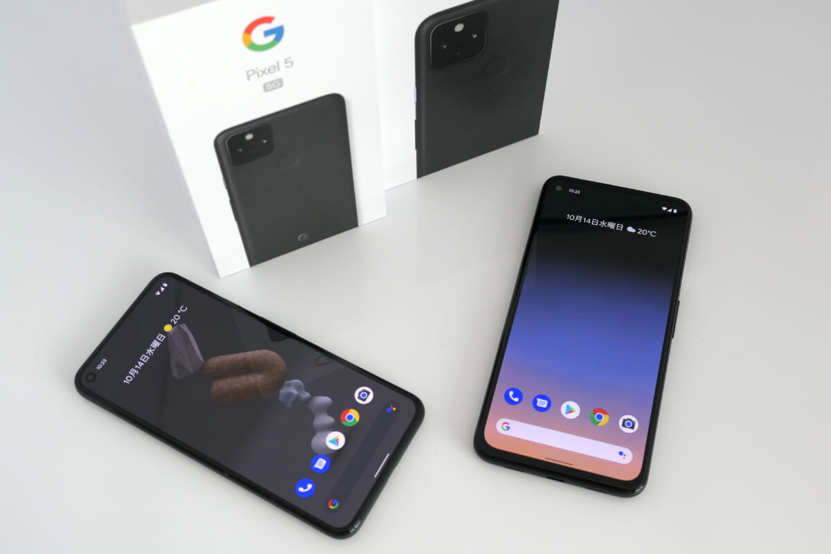 どっちが買い？ Google初の5Gスマホ「Pixel 5」と「Pixel 4a（5G）」をじっくり比べた