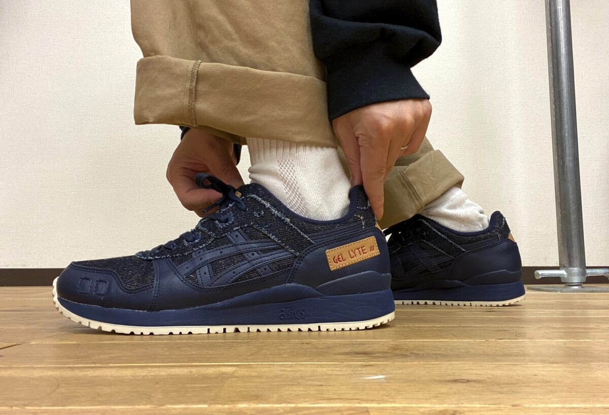 アシックス「GEL-LYTE III」がデニムをまとった新たな装いで秋っぽくリニューアル！