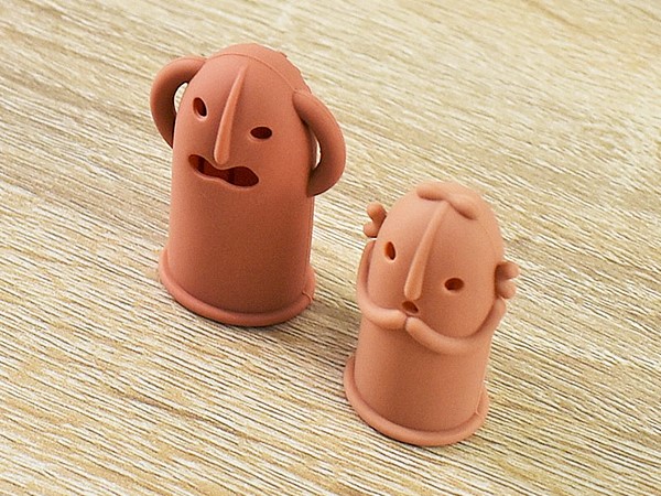指先に可愛いはにわを装着!? 使いやすい工夫が満載な「はにさっく」レビュー