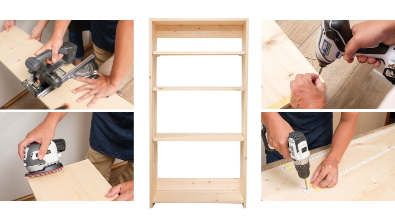 ホムセンオリジナル電動工具でDIYを初体験！